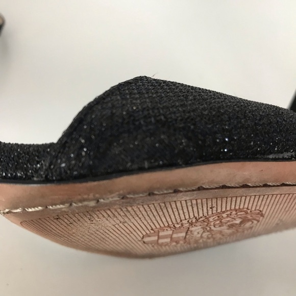 Vince Camuto Court Black Ankle Strap Sandals - Picture 13 of 14